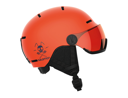 Salomon, casco da sci junior Grom Visor